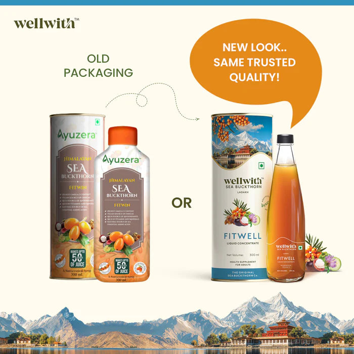 Sea Buckthorn FitWell 300ml WellWith Ayuzera
