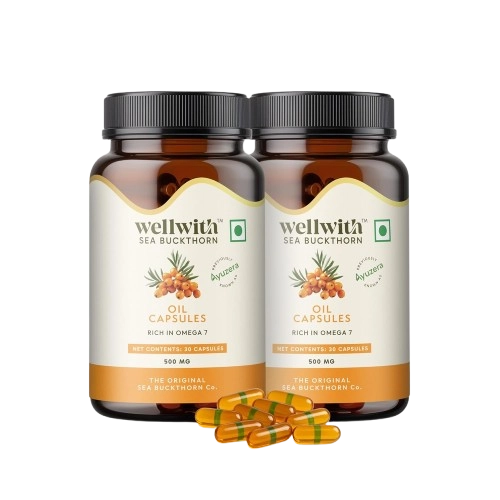 Sea Buckthorn Oil Capsule WellWith Ayuzera