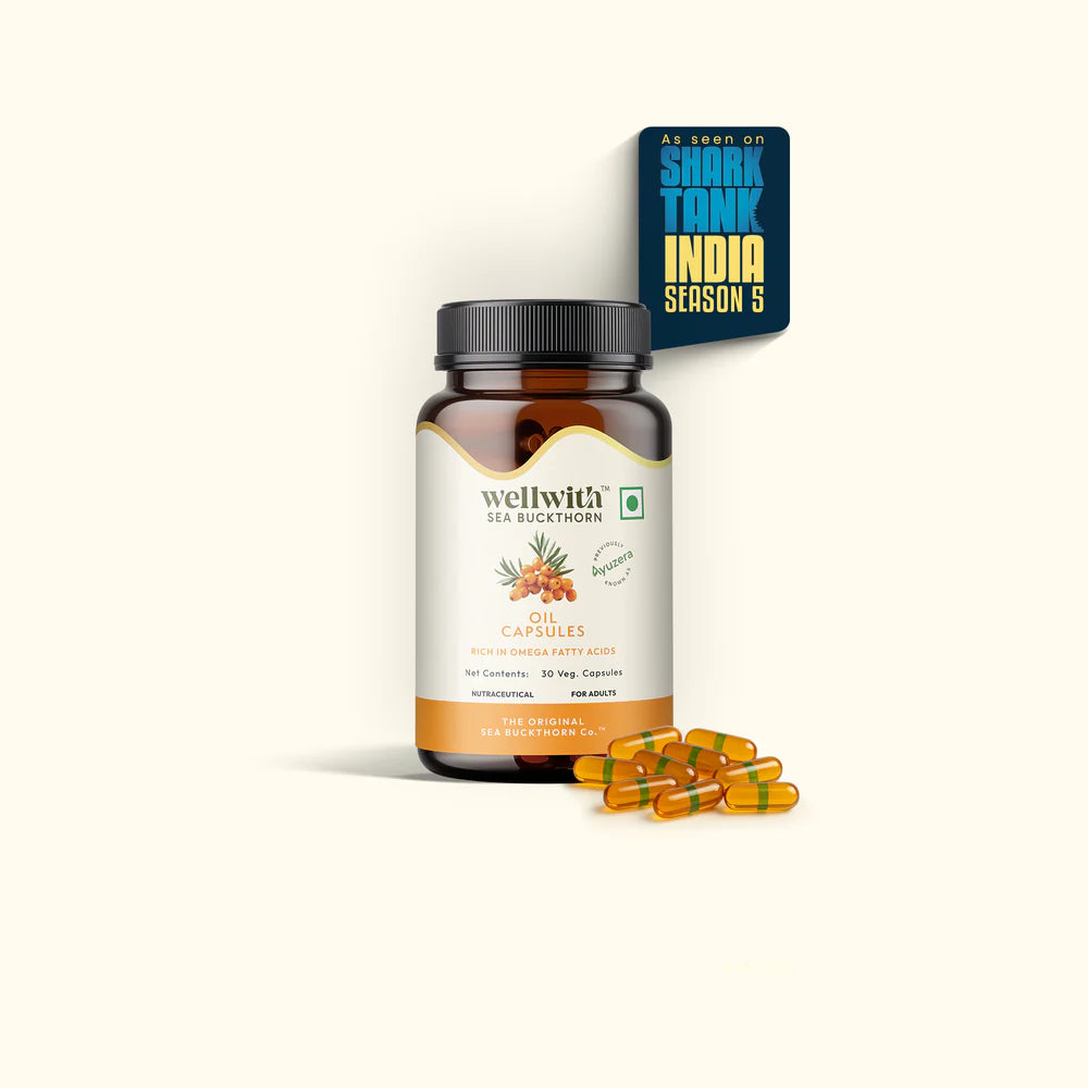 Sea Buckthorn Oil Capsule WellWith Ayuzera