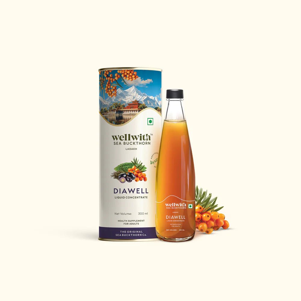 Sea Buckthorn DiaWell 300ml - WellWith Ayuzera