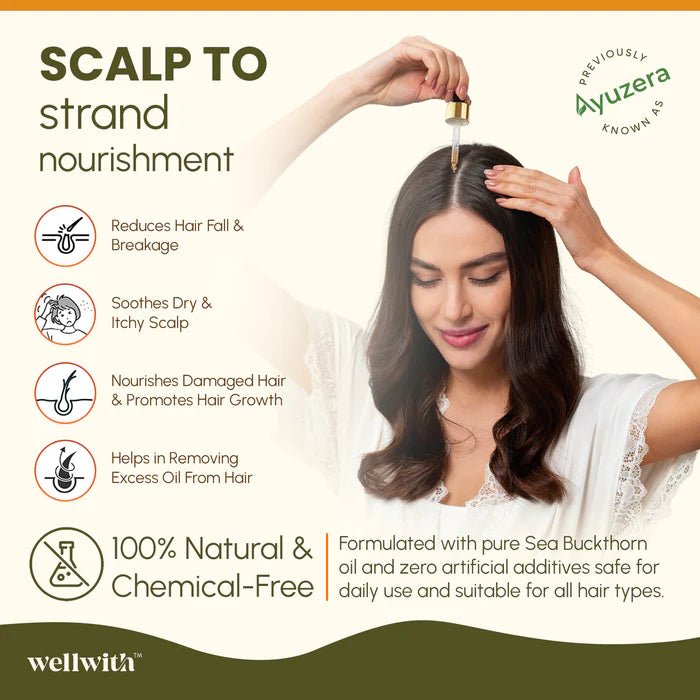 Sea Buckthorn Nourishing Oil - WellWith Ayuzera